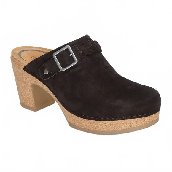 NEW AETREX women's corey clog in black